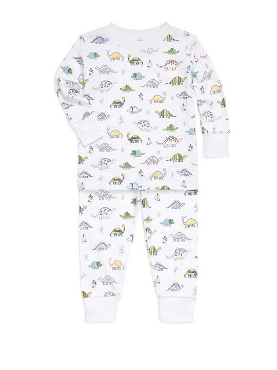Baby Boy's &amp; Little Boy's Dinosaur Roar Two-Piece Pajama Set展示图