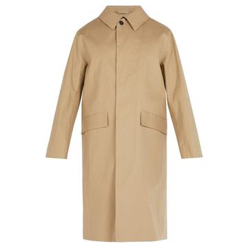 Rubberized bonded cotton overcoat