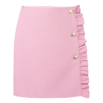 ruffle trim skirt