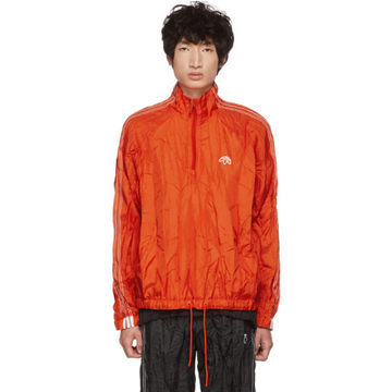 Red Half-Zip Windbreaker