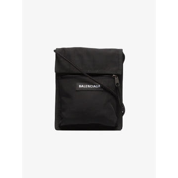 black explorer messenger bag