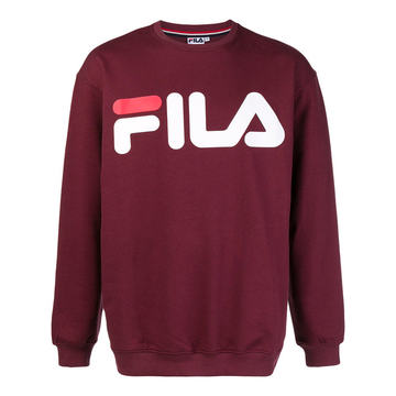 printed logo sweatshirt