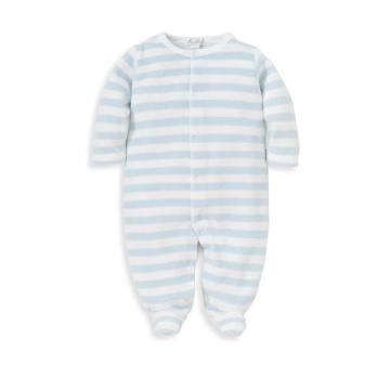 Baby Boy's Jungle Out There Striped Footie