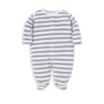 Baby's Jungle Out There Striped Footie