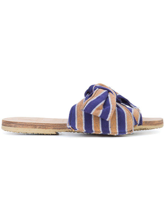 Burkina Papaye stripe sandals展示图