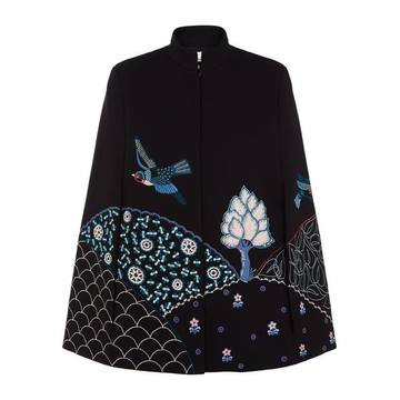 Esme Embroidered Cape