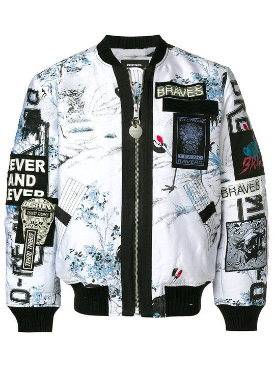 J-Enka bomber jacket展示图