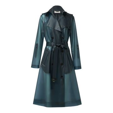 Techno PVC Trench Coat