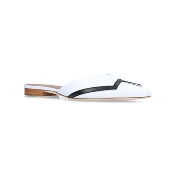 Amelie Flat Backless Loafers