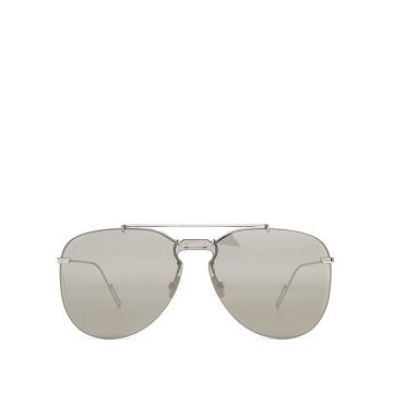 Aviator-frame metal sunglasses