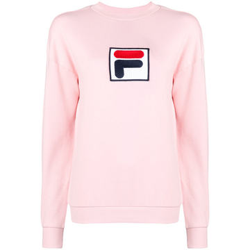 logo patch sweatshirt