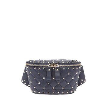 Rockstud Spike quilted-leather belt bag