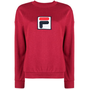 logo patch sweatshirt