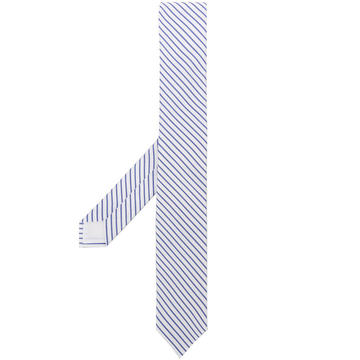 diagonal striped tie