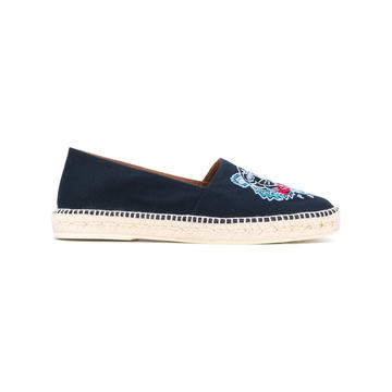 Tiger embroidered espadrilles