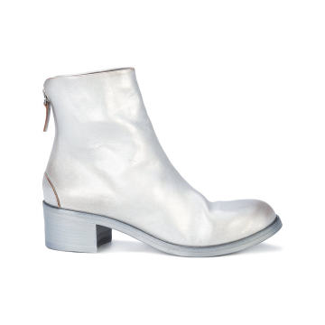 metalilc ankle boots