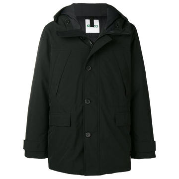 padded fitted coat