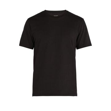 Crew-neck cotton-jersey T-shirt