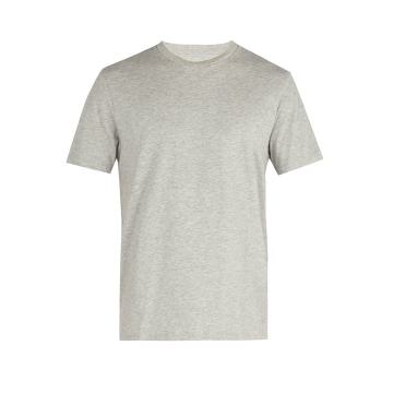 Crew-neck cotton-jersey T-shirt