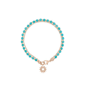 turquoise biography bracelet