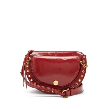 Kriss patent-leather cross-body bag