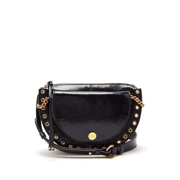 Kriss patent-leather cross-body bag