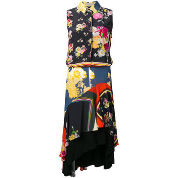 Ina floral foulard dress