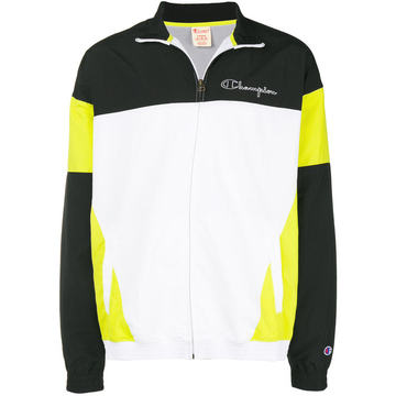 colour-block track jacket