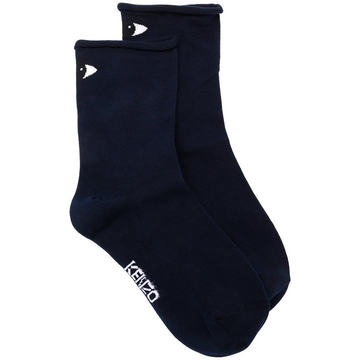 logo embroidered socks