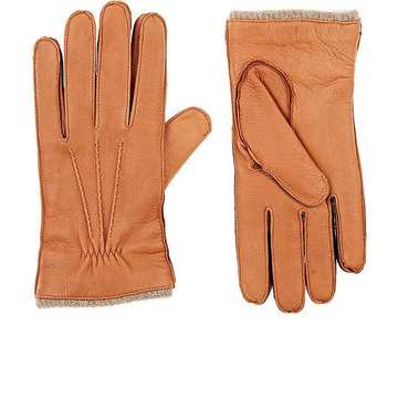 Cashmere-Lined Deerskin Gloves