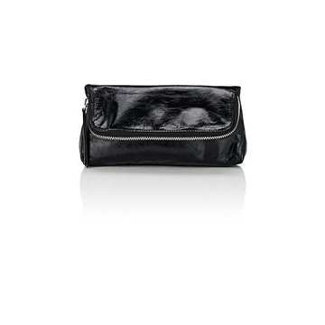 Leather Foldover Pouch