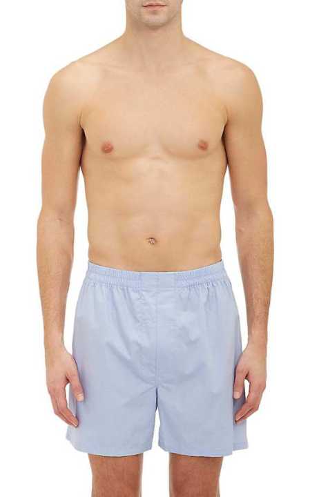 Cotton Poplin Boxer Shorts展示图