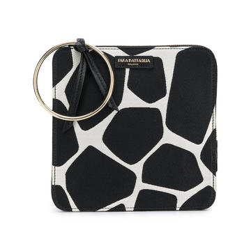 giraffe print bracelet bag