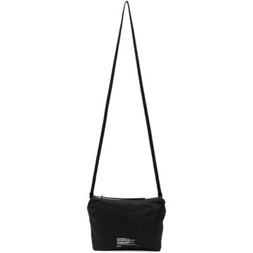 Black Coated Messenger Bag