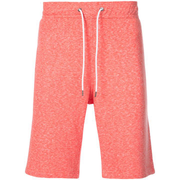 terry track shorts