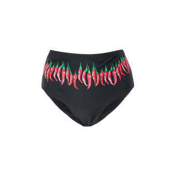 Leah Chili Peppers High Waisted Bottom