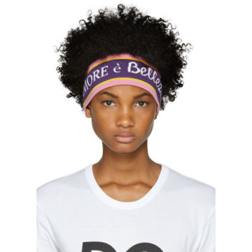 Purple 'L'Amore' Headband