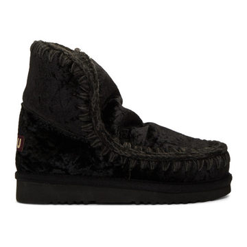 Black Velvet Eskimo 18 Boots