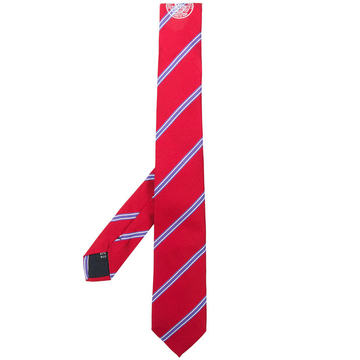 diagonal stripe necktie