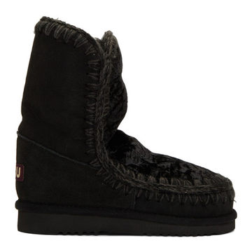 Black Velvet Eskimo 24 Boots