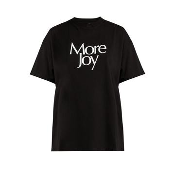 More Joy printed-cotton T-shirt