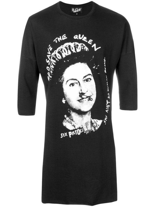 queen print T-shirt展示图