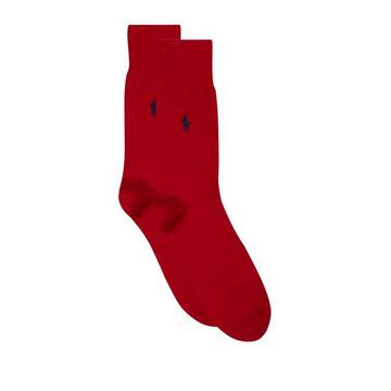 Logo Embroidered Socks