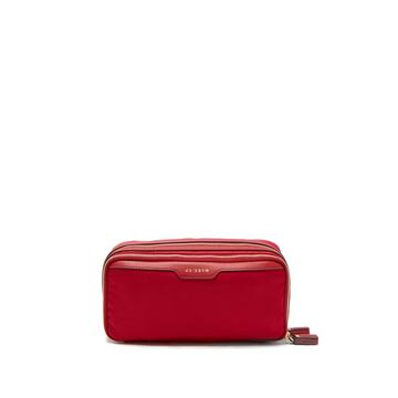 Stack Double nylon make-up bag