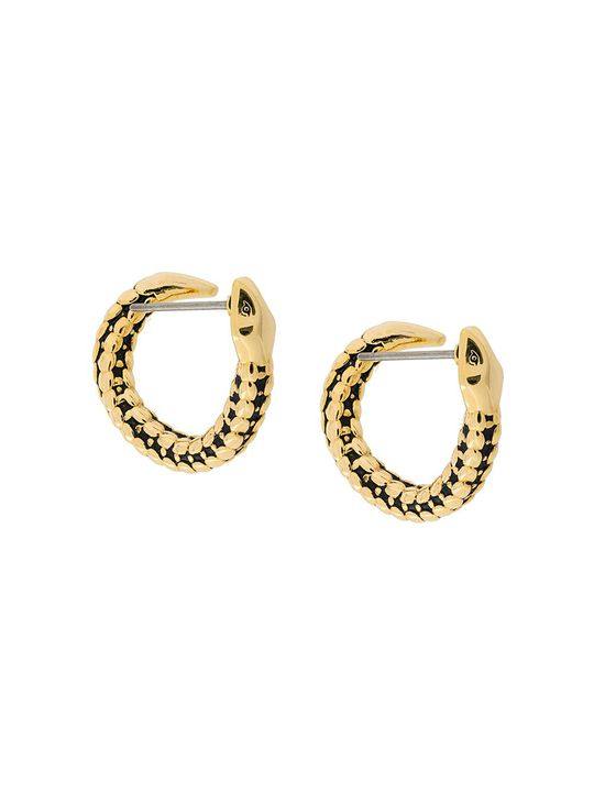 snake hoop earrings展示图