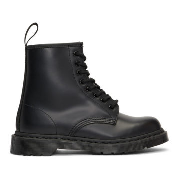 Black 1460 Mono Lace-Up Boots