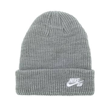 logo knit beanie