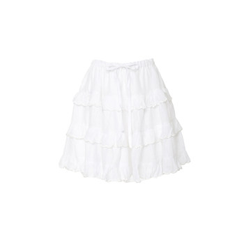 Three Tier Scallop Skirt