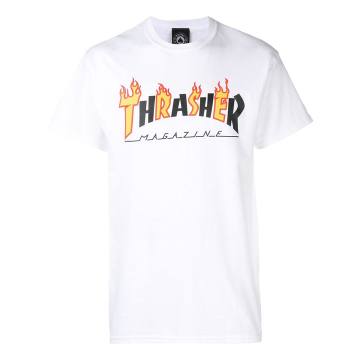 flame logo T-shirt