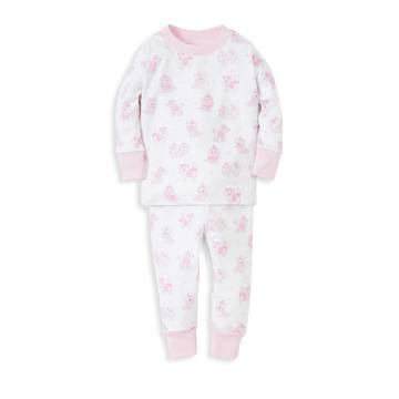 Baby Girl's Pooches Pajama Set